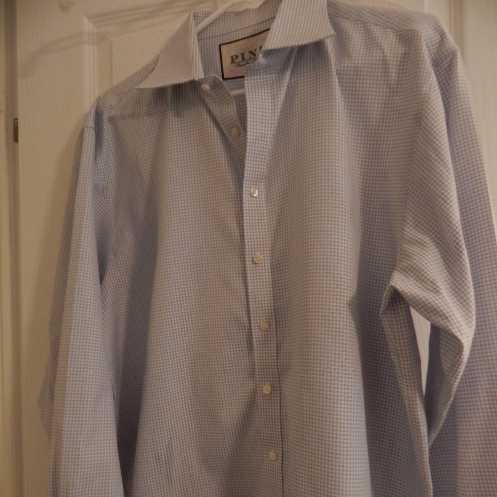 London Thomas Pink Mens Long Sleeve Cassic Fit Shirt